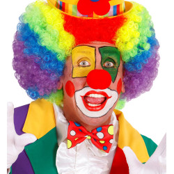 Klaunský motýlik s červenými bodkami